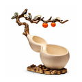 Lucky Branch Key Holder & Jewelry Organizer | Decorative Entryway Tray