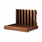 FoldAway Wall-Mounted Wood Shelf | Folding Bedside Table for Small Spaces