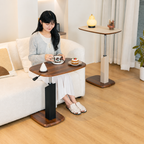 FlexLift Adjustable-Height Sofa Side Table & Laptop Desk