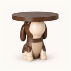 Dog-Shaped Side Table with Bluetooth Speaker & Coin Bank