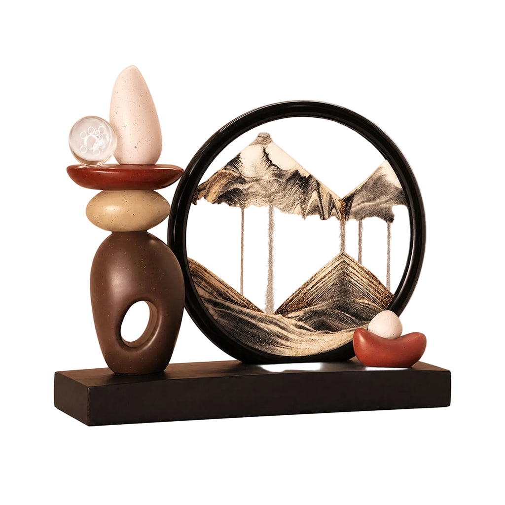 Fortune Peaks Moving Sand Art | Housewarming Gift