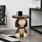 Dog-Shaped Side Table with Bluetooth Speaker & Coin Bank