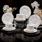 Starlight Jingdezhen Linglong Porcelain Cup Gift Set