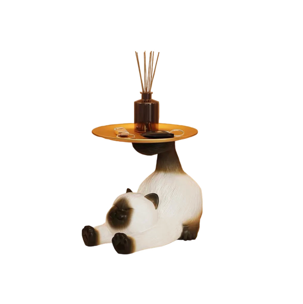 Purrfect Landing Cat Entryway Organizer & Key Holder