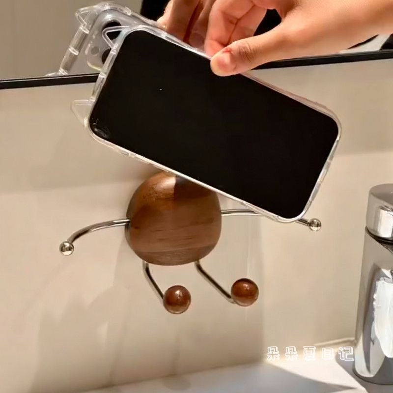 WhimPal Wall-Mounted Phone Holder & Jewelry Organizer