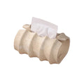 MuseForm Sculptural Resin Tissue Box Cover | Modern Décor