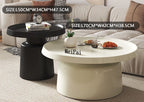 HaloNest 2-Piece Round Storage Coffee Table Set