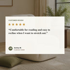 Adjustable Sherpa Floor Lounge Chair with Headrest